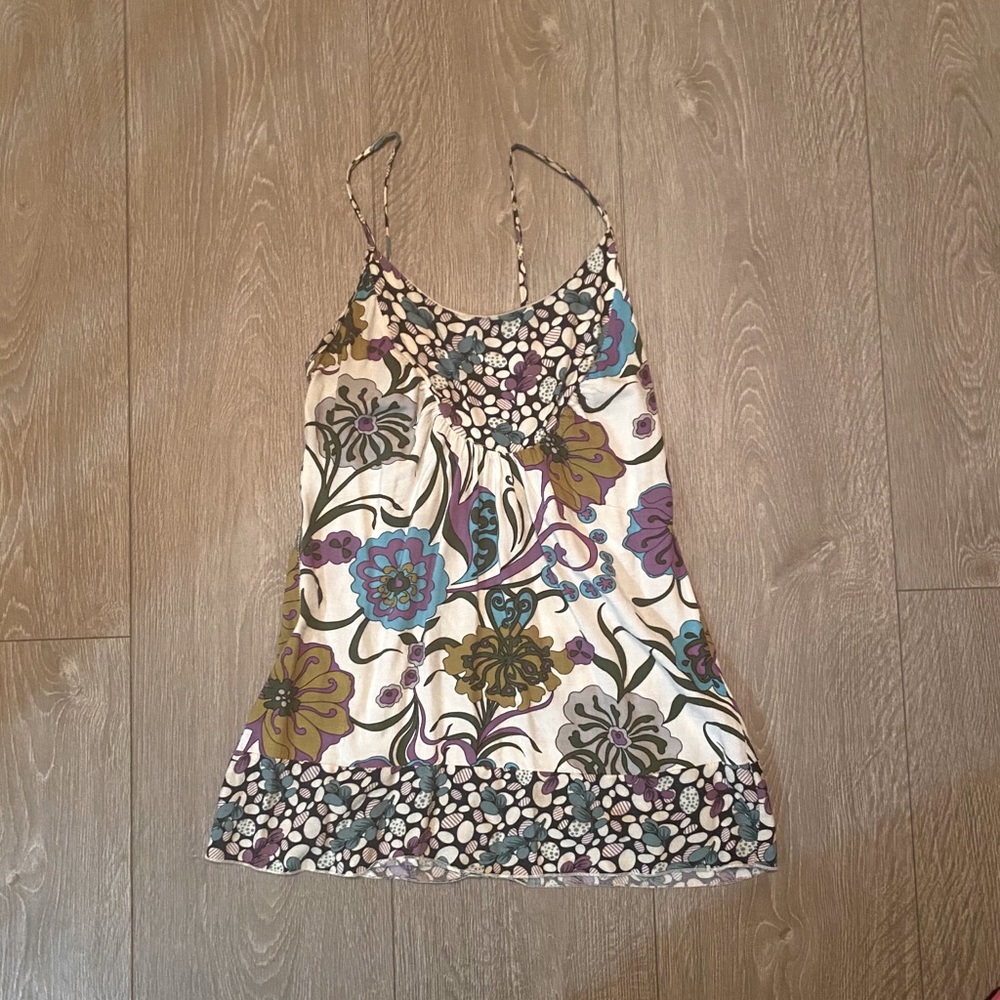 Floral tank top